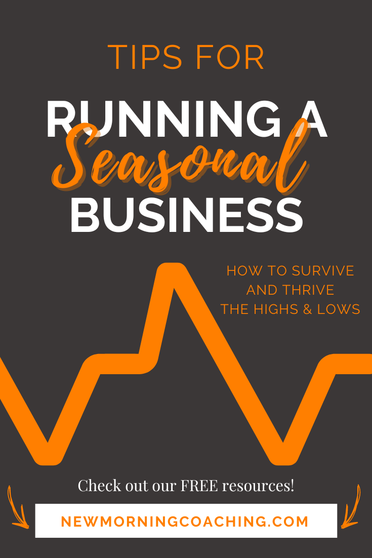 tips for running a seasonal business